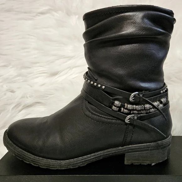 Flat rushed‎ booties - Picture 4 of 10